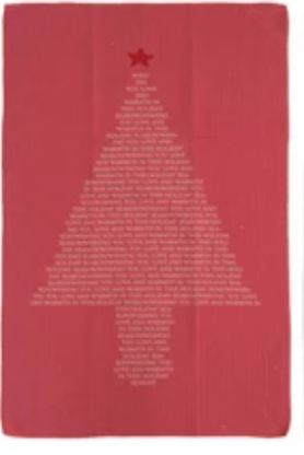 Holiday Microfiber Tea Towel / 12 Styles
