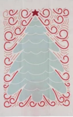 Holiday Microfiber Tea Towel / 12 Styles