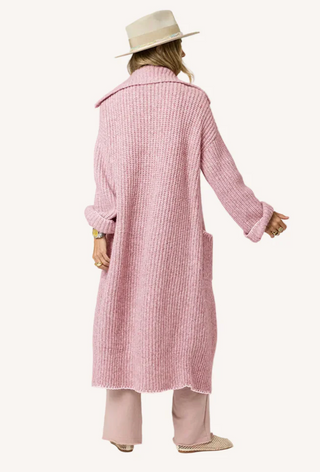 Morning Coffee Duster - Mauve // Kerri Rosenthal