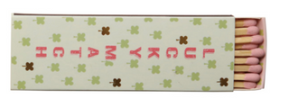 Boxed Safety Matches Set of 12 w/ Saying