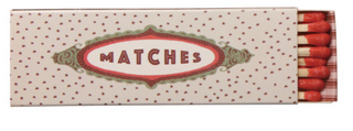 Boxed Safety Matches Set of 12 w/ Saying