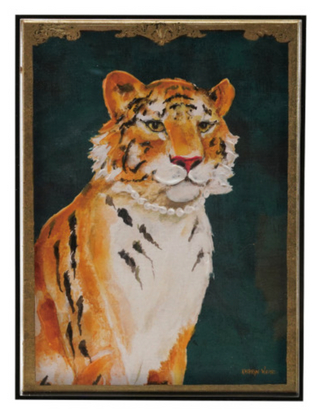 Hand-Painted Animals Acrylic Box Framed Wall Décor