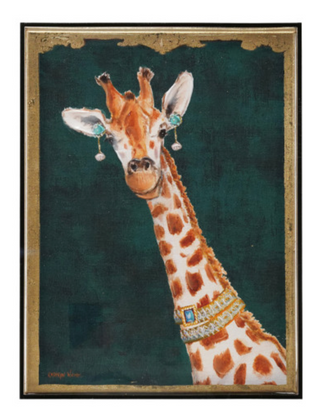 Hand-Painted Animals Acrylic Box Framed Wall Décor