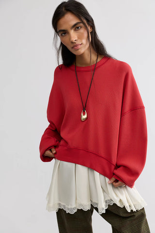 Skyline Tee // Salsa// Free People