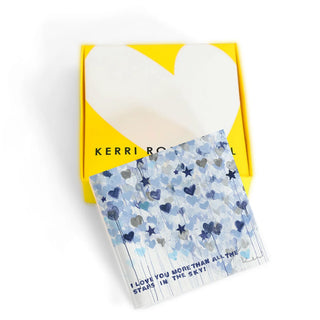 Starry Starry Block of Love Acrylic Mini Art