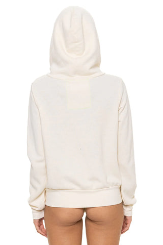 5 Stripe Hoodie - Vintage White // Aviator Nation
