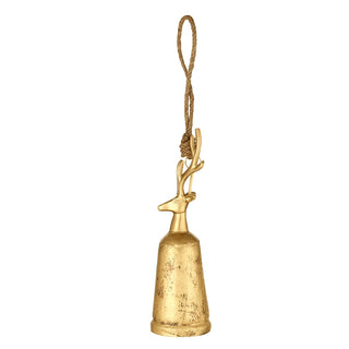 Gold Antique Stag Bell