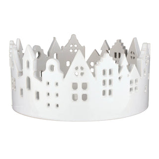 Ceramic House Holiday Bowl 6"