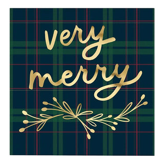Cocktail Napkins - Very Merry