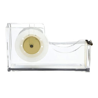 Acrylic and Gold Tape Dispenser