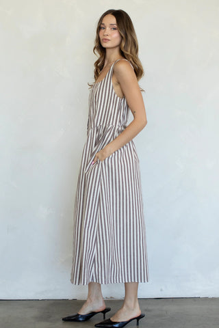 Prudence Maxi Dress - Chocolate
