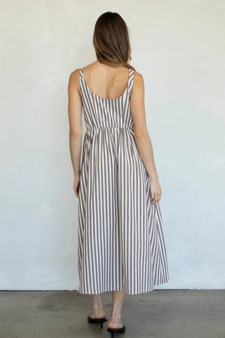 Prudence Maxi Dress - Chocolate