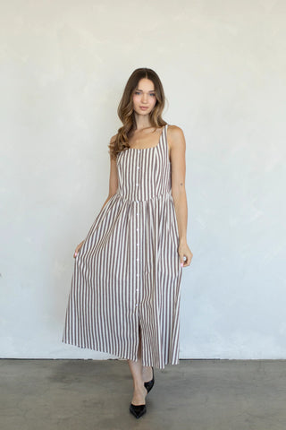 Prudence Maxi Dress - Chocolate