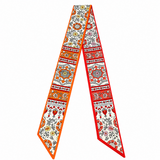 Twilly Satin Scarf - Multiple Patterns