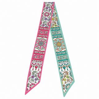 Twilly Satin Scarf - Multiple Patterns