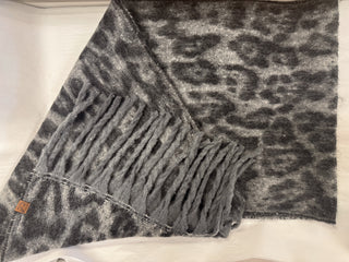 Leopard Tassel Scarf