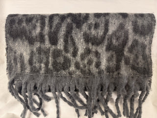 Leopard Tassel Scarf