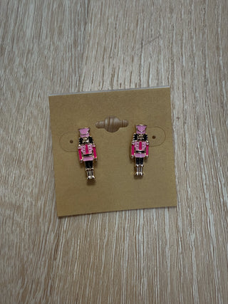 Nutcracker Holiday Stud Earrings