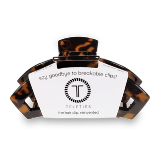 Open Tortoise Large Hair Clip - Teleties