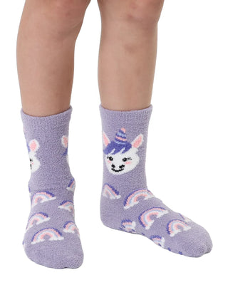 Unicorn Kids Fuzzy Socks
