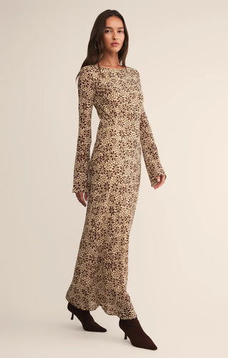 Campbell Floral Maxi Dress / Chocolate Cherry / Z Supply