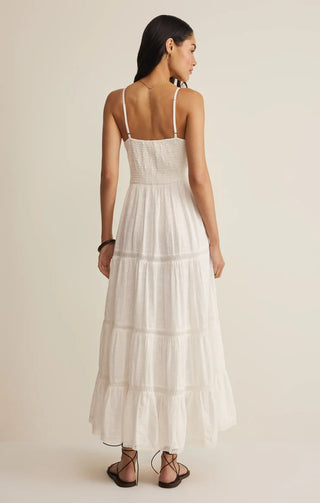 Behati Eyelet Midi Dress - White // Z Supply