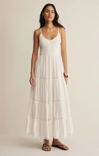 Behati Eyelet Midi Dress - White // Z Supply