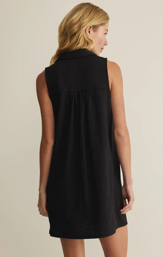 New Light Textured Mini Dress - Black // Z Supply