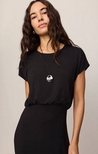 Anika Jersey Midi Dress - Black // Z Supply