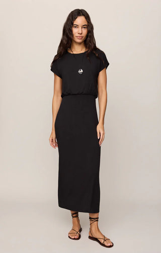 Anika Jersey Midi Dress - Black // Z Supply