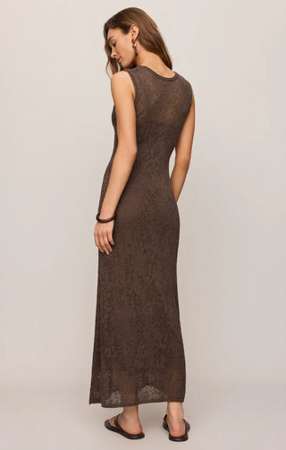 Claremont Knit Midi Dress - Cocoa Latte // Z Supply