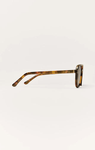 Tourist Brown-Tortoise Gradient Polarized Sunglasses // Z Supply