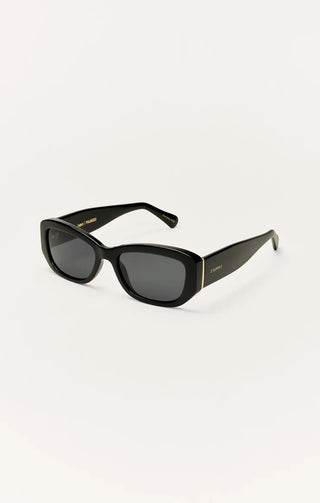 Legacy Polished Black - Grey Sunglasses // Z Supply