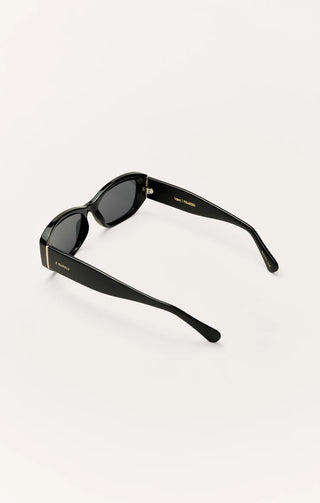 Legacy Polished Black - Grey Sunglasses // Z Supply