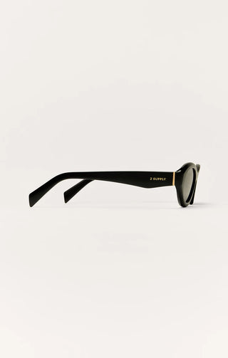 Backstage Polished Black-Grey Sunglasses // Z Supply