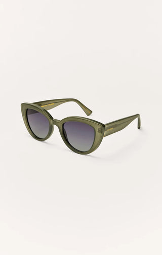 Golden Hour Polarized Sunglasses - Olive // Z Supply