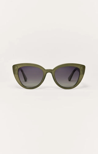 Golden Hour Polarized Sunglasses - Olive // Z Supply
