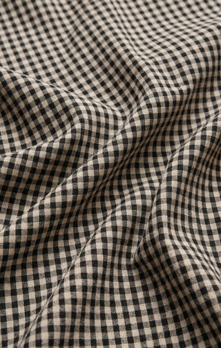 Brooke Gingham Maxi Skirt - Black // Z Supply