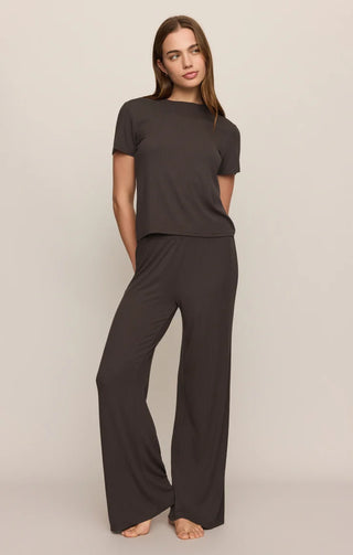 Just Right Rib Tee - Cocoa Bean // Z Supply