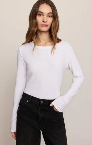 Arlet Mini Thermal Top - White // Z Supply