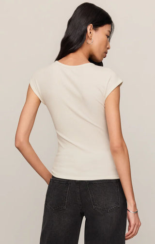Soft Trace Second Skin Top - Cloud // Z Supply