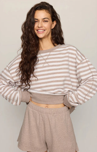 The Everyday Striped Crew - Heather Ash // Z Supply
