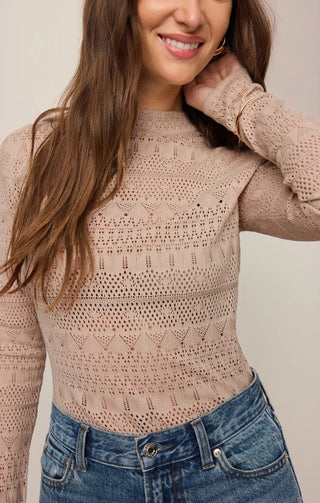 Avery Sweater Top - Soft Ecru // Z Supply