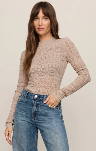 Avery Sweater Top - Soft Ecru // Z Supply