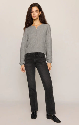 Westmont Henley Sweater - Classic Heather Grey // Z Supply
