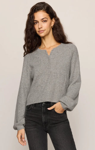 Westmont Henley Sweater - Classic Heather Grey // Z Supply