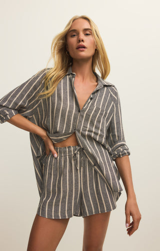 The Perfect Line Top - Black // Z Supply