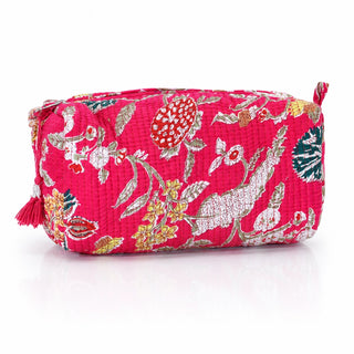 Quilted Toiletry Bag - Large