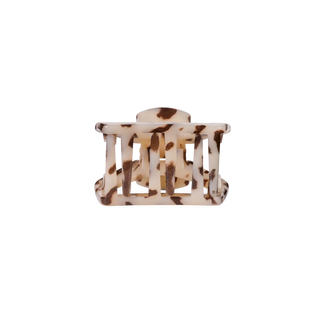 Open Blonde Tortoise Clip - Petite // Teleties