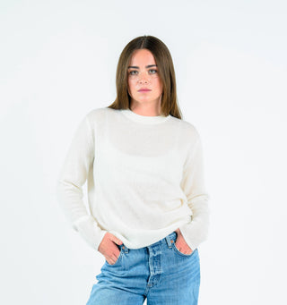 Finn Everyday Crewneck / Ecru / Archer